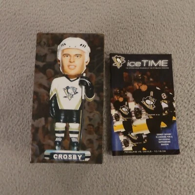 Sidney Crosby Bobblehead October 18 2006 Pittsburgh Penguins Ice Time A2 - Image 1 of 4