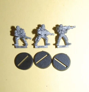 Warhammer 40k - Imperial Guard - Catachan - 3x Classic Troopers #A - Picture 1 of 1