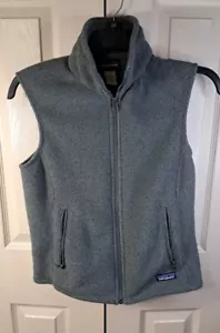 Patagonia Giubbotto Donna Synchilla Grigio Pile Taglia Media - Foto 1 di 5