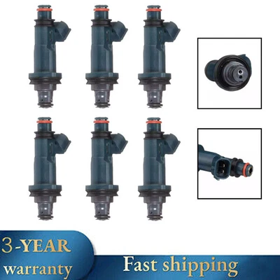 Injetor de combustível 6 peças FJ333 para Lexus 2000-2001 ES300 e 2000-2003 RX300 3.0L V6 - Imagem 1 de 4
