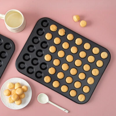 25/35/48 Loch Cupcake Form Mini Backform Tassenform Antihaft Muffin Backblech - Bild 1 von 4