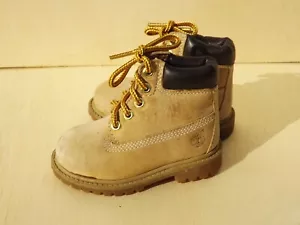 Größe 5C Timberland Stiefel Kinder Kleinkind Weizen Nubuk Braun - Bild 1 von 9