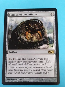 Magic the Gathering 1x SUNDIAL of THE INFINITE - M12 - English RARE Artifact MTG - Picture 1 of 2