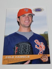 COLE HAMMELS 2006 Grandstand Hyundai Legends Odd Rookie N#OB.  RED BARONS