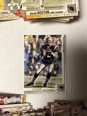 2002 Pacific Heads Update Football COMPLETE SET 175 - Tom Brady Ed Reed RC - Image 1 of 3