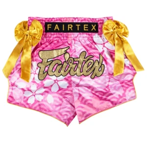 FAIRTEX Limited Edition Shorts Bow MuayThai Boxing Rodtang BS SAKURA New Arrival - Picture 1 of 7