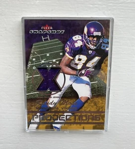 2004 Randy Moss Fleer Snapshot Projections Game-Worn Jersey 40/250 #NPRM - Picture 1 of 2