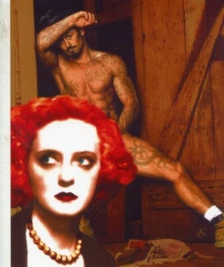 BETTE DAVIS AND THE BEEFCAKE * IMPRESIÓN FINA 8X10"* LIMITADA - Imagen 1 de 1