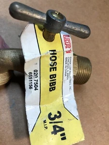 LDR Messing Schlauch Lätzchen 3/4" Außengewinde - Bild 1 von 4