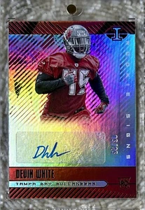 2019 PANINI ILLUSIONS RED AUTO /25 DEVIN WHITE RC - Foto 1 di 2