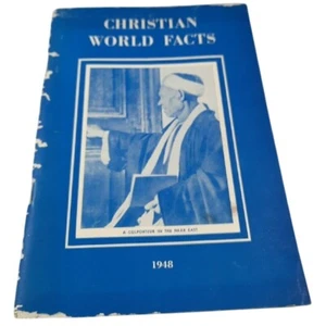 VTG 1948 Christian World Facts Booklet Church of the Brethren 96 Pages READ - Picture 1 of 8