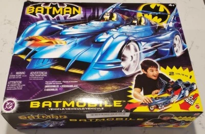 Mattel 2003 2 en 1 Batman 20" pulgadas Batimóvil Coche Robin Motocicleta Nº B4944 Foto 1 de 4