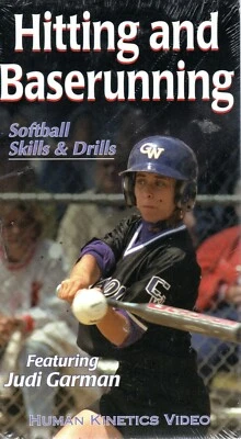 VHS Hitting and Baserunning Softball Skills & Drills Head Coach Judi Garman New! - Image 1 of 2