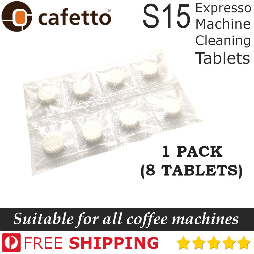 8x Coffee Machine S15 Cafetto Cleaning 