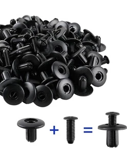 50PCS Bumper Cover Retainer Clips Fit For Hyundai Kia 86590-28000 ,86595-2T500 - Picture 1 of 3