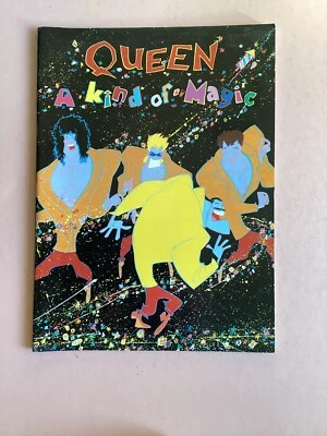 QUEEN-A KIND OF MAGIC words & music. 1st edition 1986 EMI. FREDDIE MERCURY - Image 1 of 2