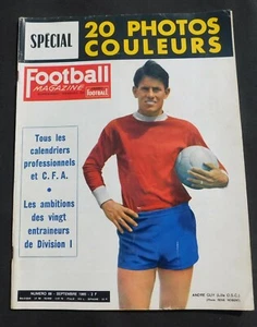 FOOTBALL MAGAZINE n°68 / André GUY. LILLE / Tous les calendriers / 1965 - Picture 1 of 1