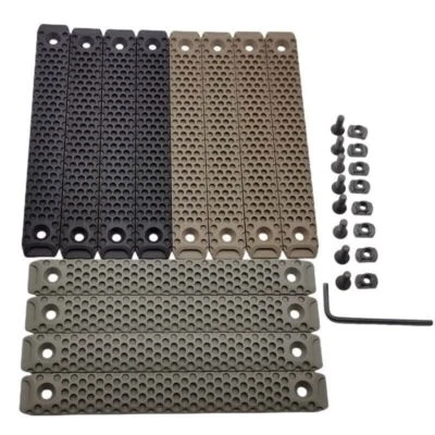 4 Pack MLOK Rail Hand Protection M-lok Rail Cover Panel for M-lok System 120MM - Image 1 of 4