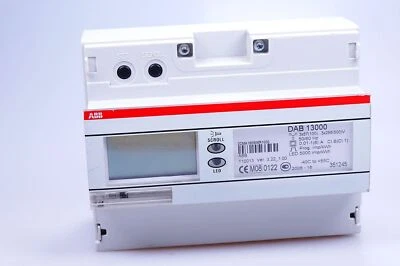 ABB  DAB13000   2CMA180806R1000  Messwandlerzähler  DAB 13000 - Bild 1 von 4