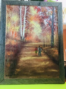 HERSCHEL E. FULLEN (1924-1991). ORIGINAL OIL ON CANVAS LANDSCAPE PAINTING - Picture 1 of 8