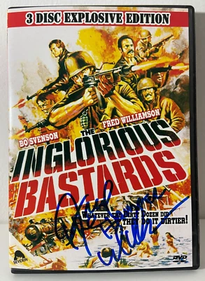 Inglorious Bastards (1978) 3-Disc Explosive Edition DVD SIGNED Fred Williamson - Image 1 of 4