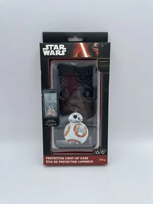 Disney Star Wars LLM-i6B7-FXV6 BB-8 iPhone 6/6s Funda Protectora Iluminada Nueva Foto 1 de 4