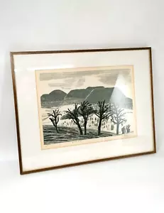 Andreas FELGER Holzschnitt "An der Alb" 1982 Druckgrafik-Multiple sign. 50x37 - Bild 1 von 24