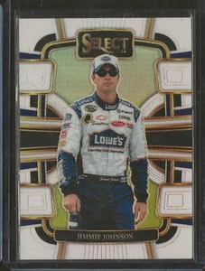 2024 Panini Select #91 Jimmie Johnson White Prizms #/99 - Picture 1 of 2