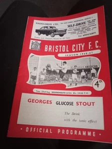 Bristol City v Bournemouth Division 3 23/8/60. - Picture 1 of 5
