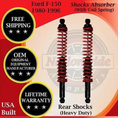 Amortiguador trasero Gabriel OEM con bobina para Ford F-150 HD 1980-1996 garantía de por vida Foto 1 de 4