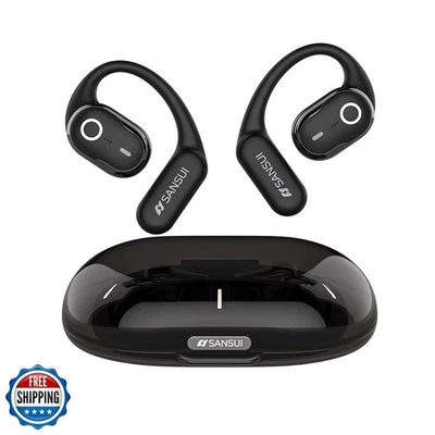 SANSUI W26 Auriculares de Oreja Abierta,Audífonos Bluetooth 5.4 con Auricular Ergonómico Foto 1 de 4