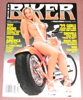 Rare December 1999 Easyriders BIKER Magazine #177 Tattoos/Motorcycles Complete - Imagem 1 de 2