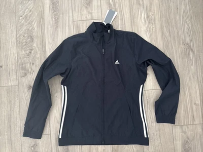 CHAQUETA DE POLIETILENO PARA MUJER ADIDAS NUEVA CON ETIQUETAS TALLA GRANDE AZUL MARINO Foto 1 de 4