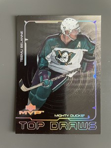 2000-01 Upper Deck MVP Top Draws Teemu Selanne #TD1 HOF
