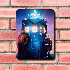 Doctor Who Design Wall Clock New Dr boxed Ideal Gift wall hanging - Picture 1 of 2