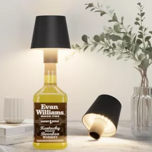 5200mAh LED Flaschenaufsatz USB TischLampe Flaschen-Leuchte Deko-Licht Dimmbar - Bild 1 von 18