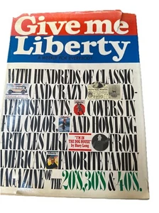 Give Me Liberty A Weekly For Everybody Hardcover Book Vintage Advertising 1st - Picture 1 of 4