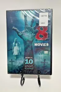 8 horror movies DVD 4 Disc Set Bonus 10 "One Step Beyond" Episodes SEALED - Imagen 1 de 2