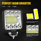 Replacement 2X 4" 12V Work LED Light Bar Flood Driving Pods Off-Road Tractor 4WD