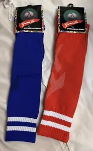 Soccer Socks Red Blue - Picture 1 of 6