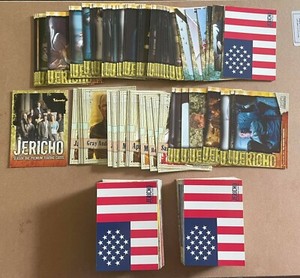 (3) 2007 Inkworks JERICHO Season 1 Starter Sets - 2 Sets missing 1! *SEE DESC