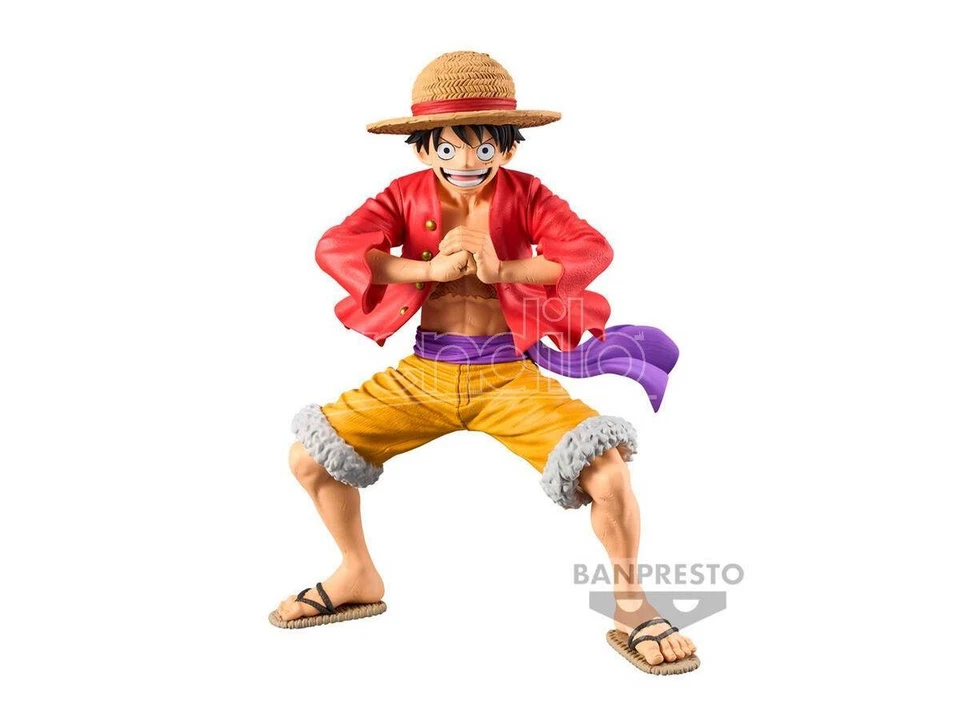 One Piece Monkey D Luffy Grandista Figura 21cm Banpresto - Immagine 1 di 1