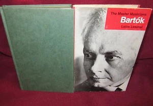 Bartok ~ Lajos Lesznai. Serie Master Musicians. HbDj 1973 sin leer - Imagen 1 de 12
