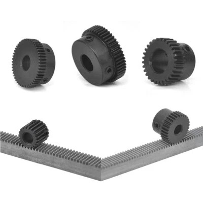 Zahnrad Stirnrad Modul 0.5 20-60 Zähne Schwarzer Stahl C45 Stirnräder Zahnräder - Bild 1 von 4