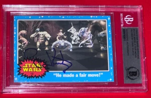 Gary Kurtz "Producer ANH & ESB" Signed Topps STAR WARS  Rookie Card Auto BGS BAS - Picture 1 of 5