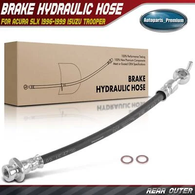 Manguera hidráulica de freno exterior trasero para Acura SLX 1996-1999 Isuzu Trooper VehiCROSS Foto 1 de 4
