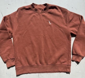 Sudadera Para Hombre Andy Davis Granate Logo M Playa Informal Patín Surf Naranja Quemado - Imagen 1 de 12