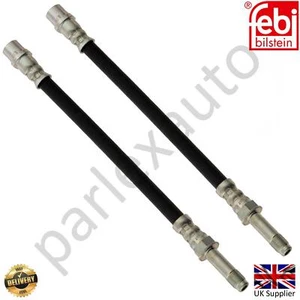 2X Rear Outer Brake Hoses 7H0611776 For VW T5 T6 Transporter Camper Van - Febi - Picture 1 of 3