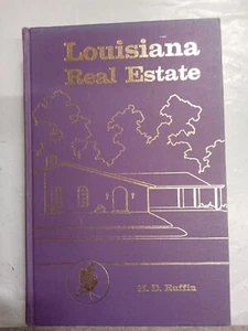 Louisiana Real Estate Textbook 1971 by H. D. Ruffin - Picture 1 of 12