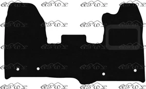 Ford Transit furgoneta personalizada (furgonetas manuales) 2019-2022 alfombra negra a medida - Imagen 1 de 4